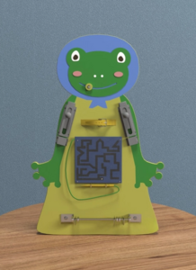 Бизиборд «Царевна-лягушка» - fgospostavki.ru - Радужный