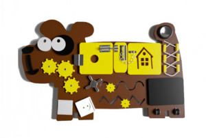 Бизиборд «Щеночек» - fgospostavki.ru - Радужный