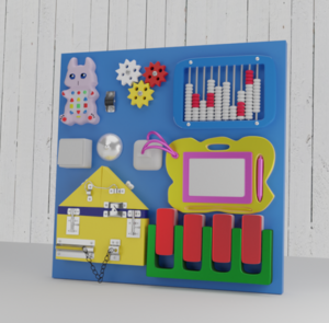 Бизиборд «Солнечный день» - fgospostavki.ru - Радужный