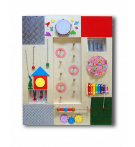 Бизиборд «Цепочки и колечки» - fgospostavki.ru - Радужный