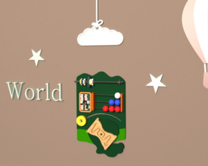 Бизиборд «Счетная доска» - fgospostavki.ru - Радужный