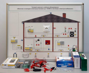 Типовой комплект учебного оборудования «Монтаж и наладка электроустановок до 1000В в системах электроснабжения»  - fgospostavki.ru - Радужный