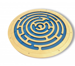Бизиборд «Лабиринт с игровыми дорожками» - fgospostavki.ru - Радужный