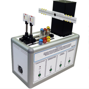 Учебный лабораторный стенд «Изучение спектра атома водорода с помощью дифракционной решетки. Определение постоянной Ридберга (Планка) по спектру атома водорода. Изучение основных приёмов работы с дифракционной решеткой» - fgospostavki.ru - Радужный