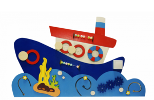 Бизиборд «Кораблик» - fgospostavki.ru - Радужный