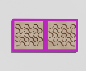 Межполушарная доска №12 фиолетовая - fgospostavki.ru - Радужный