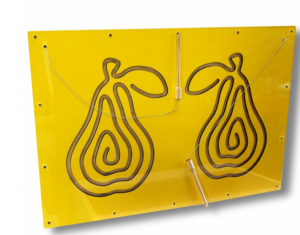 Межполушарная доска №21 желтая - fgospostavki.ru - Радужный