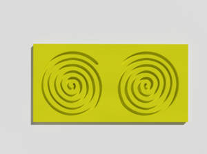 Межполушарная доска №22 желтая - fgospostavki.ru - Радужный