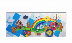 Настенная панель «Веселые приключения» - fgospostavki.ru - Радужный