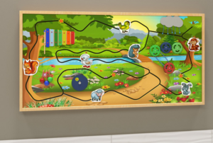 Настенная панель «Среда обитания» - fgospostavki.ru - Радужный