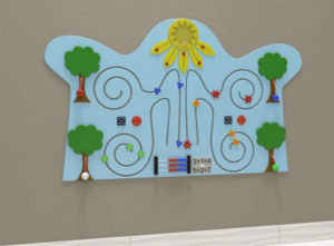 Настенная панель «Счет, фигуры, цвета» - fgospostavki.ru - Радужный