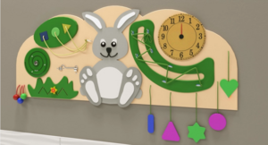 Настенная панель «Веселый заяц» - fgospostavki.ru - Радужный