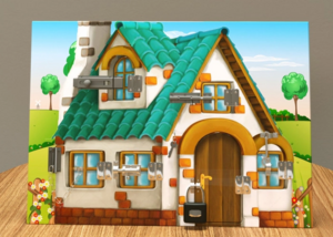 Настенная панель «Замочки» - fgospostavki.ru - Радужный