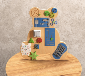 Бизиборд «Медведь» - fgospostavki.ru - Радужный