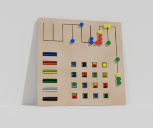 Настенный модуль «Радуга» - fgospostavki.ru - Радужный