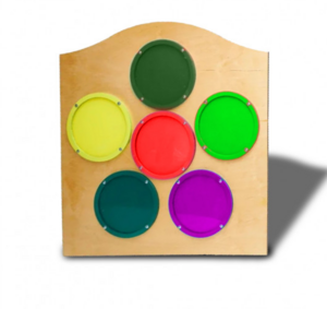 Тактильная панель «Калейдоскоп цветов» - fgospostavki.ru - Радужный