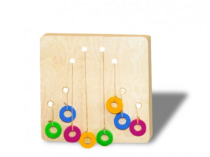 Тактильная панель с цветными кольцами - fgospostavki.ru - Радужный