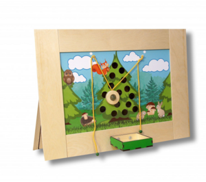 Тактильно-развивающая панель «Елочка» - fgospostavki.ru - Радужный