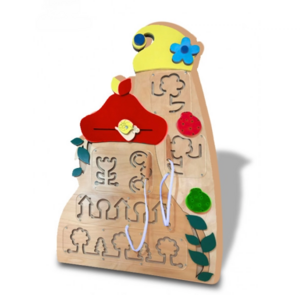 Тактильно-развивающая панель «Уроки письма» - fgospostavki.ru - Радужный