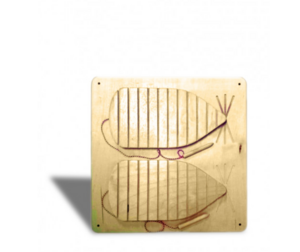 Тактильно-развивающая панель «Пара мышек» - fgospostavki.ru - Радужный