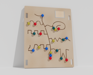 Панель-лабиринт «Дорожки» - fgospostavki.ru - Радужный