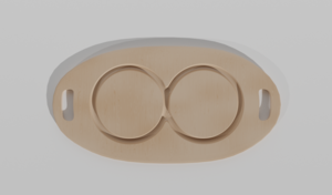 Панель-лабиринт «Колечки» - fgospostavki.ru - Радужный