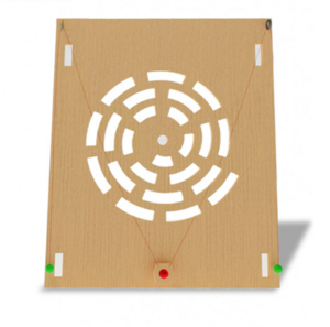 Панель-лабиринт с шариком - fgospostavki.ru - Радужный