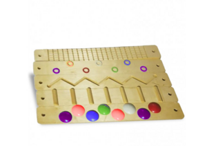 Тактильно-развивающий комплекс «Цветные круги» - fgospostavki.ru - Радужный