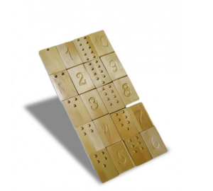 Тактильные дощечки «10 разных цифр» - fgospostavki.ru - Радужный