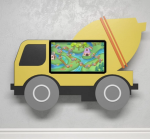 Интерактивная панель с программным логопедическим комплексом «Бетономешалка» - fgospostavki.ru - Радужный