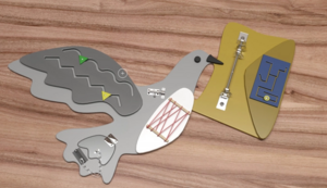 Бизиборд «Почтовый голубь» - fgospostavki.ru - Радужный