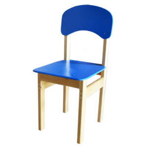 Стул детский (спинка и сиденье цветные) рост. гр. 0 - fgospostavki.ru - Радужный