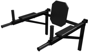 Брусья навесные со спинкой и подлокотниками - fgospostavki.ru - Радужный