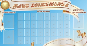 Стенд "Наши достижения" Вариант 8 - fgospostavki.ru - Радужный