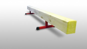 Бревно гимнастическое напольное на металлических опорах (3м) - fgospostavki.ru - Радужный