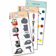 Комплект из 10 карточек "Обучающий калейдоскоп для ДО. Эксперимент. Температура" - fgospostavki.ru - Радужный