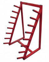 Стойка для бодибаров односторонняя (8 мест) - fgospostavki.ru - Радужный