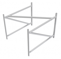 Ферма баскетбольная для щита из оргстекла (вынос 1,2 метра) - fgospostavki.ru - Радужный