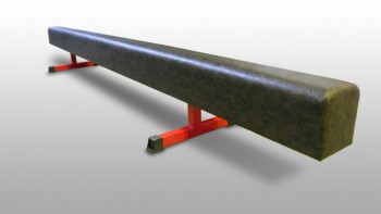 Бревно гимнастическое напольное, мягкое на металлических опорах (3м) - fgospostavki.ru - Радужный