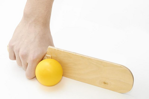 Деревянные вытянутые ракетки-биты для игры в шоудаун - fgospostavki.ru - Радужный