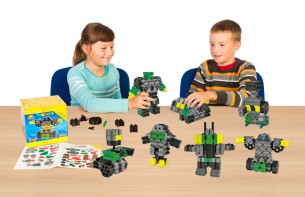 Конструктор Роботы (84 детали) - fgospostavki.ru - Радужный