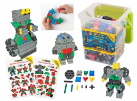 Конструктор Роботы (465 деталей) - fgospostavki.ru - Радужный