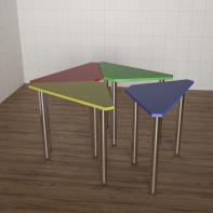 Детский стол «Мозаика» - fgospostavki.ru - Радужный