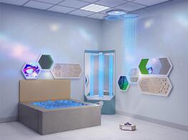 Комплект оборудования для сенсорной комнаты 6.2 м² - fgospostavki.ru - Радужный