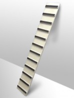 Доска наклонная ребристая (1,5 метра, дерево) - fgospostavki.ru - Радужный