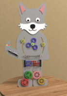 Бизиборд «Добрый волчок» - fgospostavki.ru - Радужный