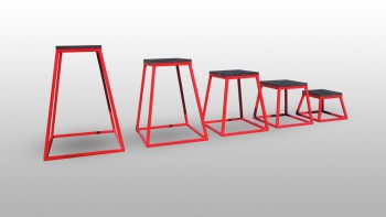 Набор прыжковых тумб (5 штук) - fgospostavki.ru - Радужный