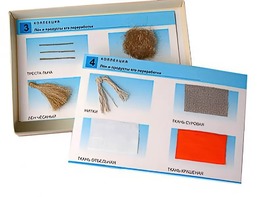 Коллекция "Лен и продукты его переработки" (средняя школа) - fgospostavki.ru - Радужный