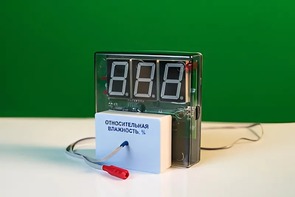 Датчик влажности воздуха с независимой индикацией (гигрометр демонстрационный) - fgospostavki.ru - Радужный