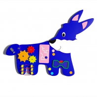 Бизиборд «Весёлый зайка» - fgospostavki.ru - Радужный